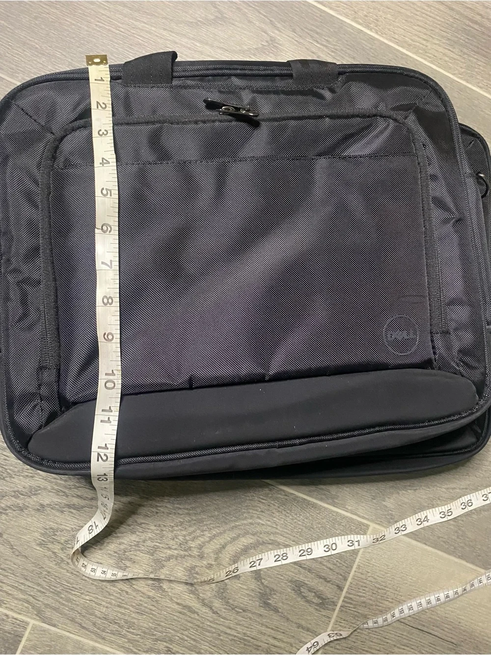 2 Dell Black Laptop Messenger Briefcase with Front Organizer